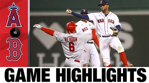 red sox yesterday highlights|Angels vs. Red Sox Game Highlights (4/12/24) .